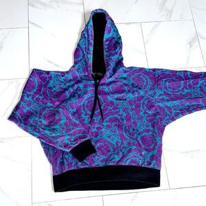 Versace Baroque Floral Hoodie — Rare Past Season — Originally $1,475